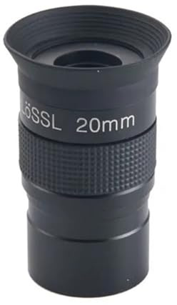 Teleskop-Zubehör, 1,25 Zoll, 4 mm bis 40 mm Okular vollständig mehrfach beschichtetes Objektiv, langes astronomisches Teleskop-Zubehör (20 mm HD)
