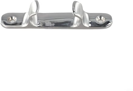 Yhenlovtt Yachts - Calzo recto para barco de acero inoxidable 316 con múltiples arcos, cuerda guía y línea en tamaños de acero (4/5/6/8/9 pulgadas) (5 pulgadas)