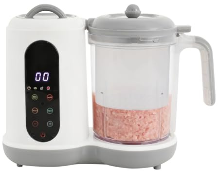 Robot de cuisine multifonction pour bébé avec écran tactile pour mélanger fruits, légumes, céréales, viande