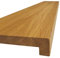 Holz-Projekt-Summer Fensterbank Eiche Massivholz Treppenstufe Renovierungsstufe Trittstufe Maßanfertigung (30 x 100cm, Oberfläche unbehandelt)