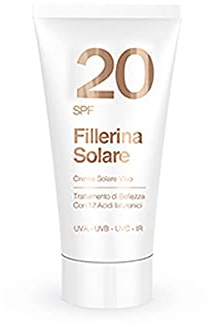 Labo Fillerina Crema Solare Antiage per il Viso Protezione Media Anti-aging Face Sunscreen SFP 20 50ml
