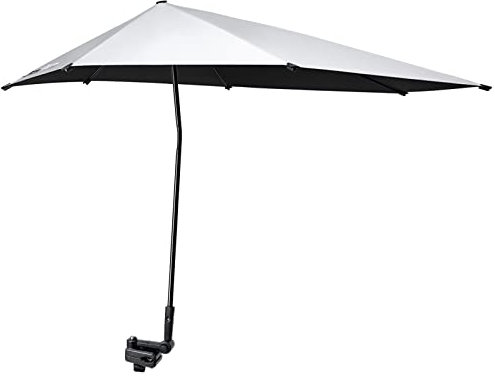 G4Free Verstellbarer Strandschirm mit LSF 50+, Größe XL, 118 x 113 cm, mit Universalklemme für Stuhl, Golfwagen, Buggy, Bleacher, Terrasse
