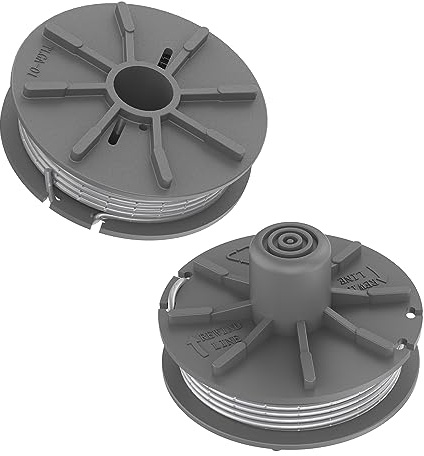 XIJIANG 2 bobine di filo di ricambio per tagliaerba Gardena Easycut 400/25, EasyCut 450/25, ComfortCut 450, Plus 500/27, PowerCut, SmallCut 300/23 SmallCut Plus 350/23, Comfortcut Plus 500/27