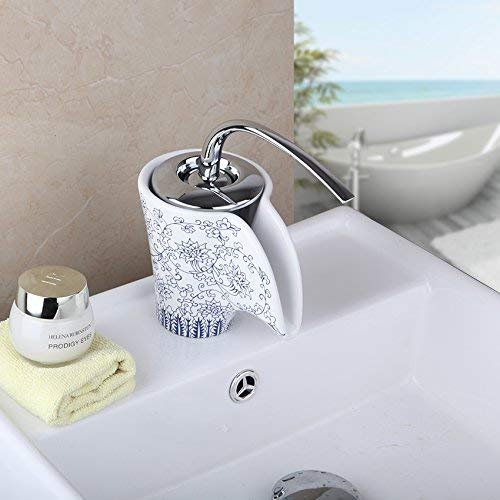 Badezimmer-Wasserfall-Keramik-Bau-Immobilien-Chrom-Waschbecken-Waschbecken, Einhand-Deckmontage-Waschtischbatterie, Mischbatterie It's so kind of you