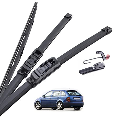 Scheibenwischerblätter Auto Frontscheibe Für Skoda Für Fabia 6Y Schrägheck Kombi 1999 2000 2001 2002 2003 2004 2005 2006 2007