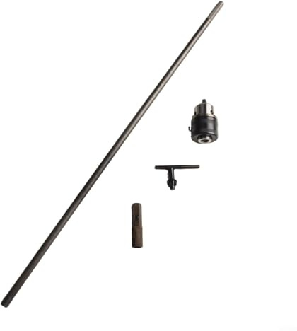 Deep Hole Drilling Extension Rod with Hex Shank for M10 Chuck, 300 600mm (500mm)