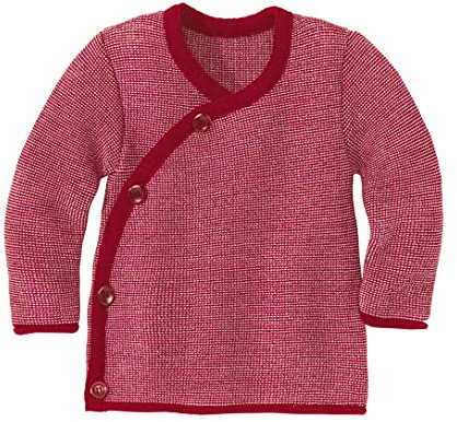 Disana Baby-Jacke Baby & Kinder - 100% Bio-Merino - atmungsaktiv, angenehm warm Unisex Gr. 50 – 92 – nachhaltig & fair – mit Wickelverschluss - Made in Germany