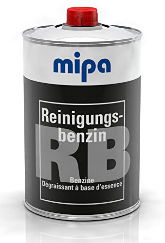 MIPA Reinigungsbenzin,1L,Kaltreiniger zum Entfetten und Reinigen von Metall+Lack