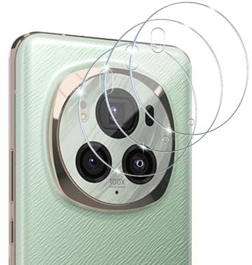 Yiunssy [3 Pezzi Pellicola Fotocamera per Honor Magic 6 Pro, Alta Definizione/Resistente ai Graffi/,Protettore Lente in Vetro Temperato per Honor Magic 6 Pro