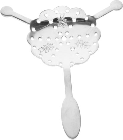 Mobestech Edelstahl Absinthe-löffel Mit Hohlem Design Rostfreier Zuckerfilterlöffel Für Cocktailliebhaber Handlich Leicht Zu Reinigen Für Bartender Und Spirituosen-enthusiasten