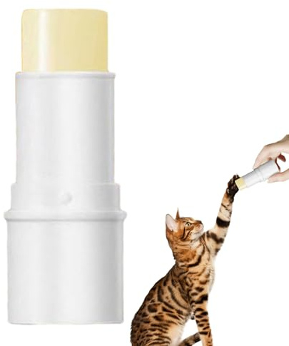 Naqqios Lick-Safe Dog Paw & Nasenbalsam-Hundepfotenbalsam, Pflanzliche Hydratation Beruhigender | Squishface-Nasenbalsam, Beruhigen Und Schützen Trockene Anti-Lick-Beschützer Salbe Juckreiz Natür