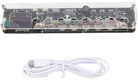USB Strahlenmesser 0-500 μSv/h, Digitaler Strahlungsdetektor mit Sound - und Lichtanzeige - Hohe Empfindlichkeit, OLED - Display, Mobiler Strahlendosimeter für Zuhause und I