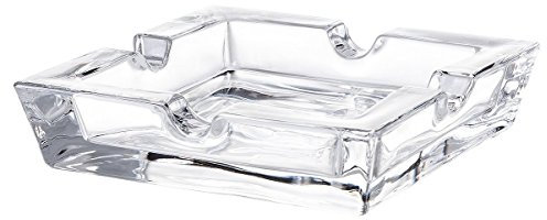 GERMANUS Cendrier en verre pour Cigarettes ou Cigares