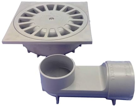 Hidrotecnoagua desagües de suelo - Sumidero vertical horizontal t-88vh 360º 20x20 diámetro 110-90