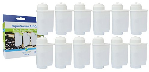 12x AH-CBI Cartouche Filtrante compatibles avec les machines à café de Bosch 12008246, Neff & Gaggenau BCM8450UC, CM450710, TCM24RS, 467873 575491 TZ70003