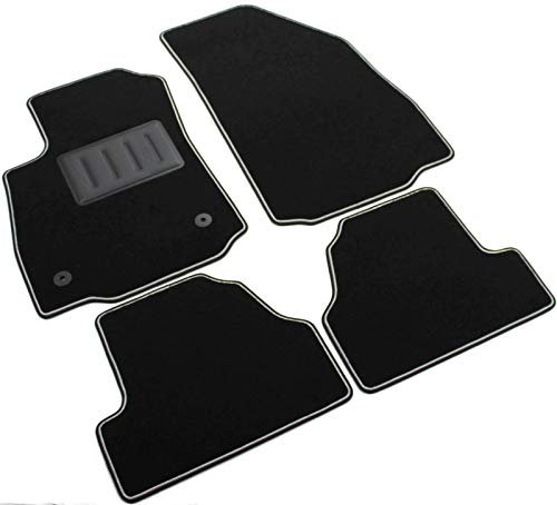 SPRINT03410 - Tappetini su Misura per Auto in Moquette Antiscivolo Compatibile con Mokka dal 2012-2016, Mokka X dal 2016-,Trax dal 2013-