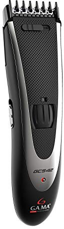 Gama Italy Professional GC542 Tagliacapelli Cord-Cordless Leggero, 24 Regolazioni di Taglio per Sfoltire e Regolare la Lunghezza dei Capelli