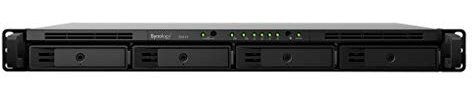 Synology RackStation RS819 Ethernet Bastidor (1U) Negro NAS - Unidad RAID (16 TB, Unidad de disco duro, Unidad de disco duro, SSD, SATA, 4000 GB, 2.5/3.5)