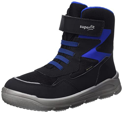 Superfit Mars warm gefütterte Gore-Tex Schneestiefel, SCHWARZ/BLAU 0000, 31 EU