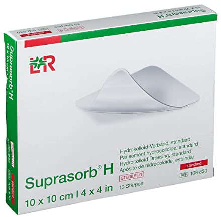 Lohmann & Rauscher Suprasorb H Opatrunek hydrokoloidowy, 10 x 10, Standard, 10 szt.