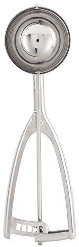Keebgyy Cuillère à Crème Glacée, Cuillère à Crème Glacée en Acier Inoxydable, Cuillère à Crème Glacée Chauffée, Cuillère à Crème Glacée Portable Manuelle, Parfaite pour Le Yaourt(J10189B/55)
