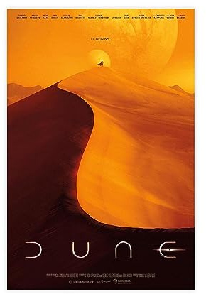 EMIGOS Dünen-Filmposter auf Leinwand, Schlafzimmer-Dekor, Sportlandschaft, Büro, Raumdekoration, Geschenk, ungerahmt, 30 x 45 cm