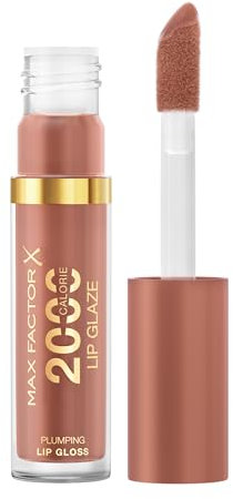 Max Factor 2000 Calorie Lip Glaze Labial 150, Caramel Swish, 4.4 ml