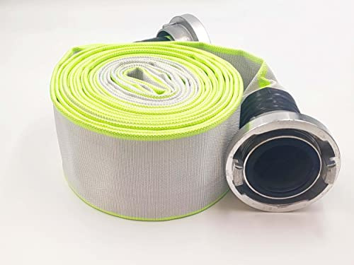 3 tum | B-75–5 meter industrislang | brandslang | byggslang | platt slang | slang ansluten med Storz-koppling