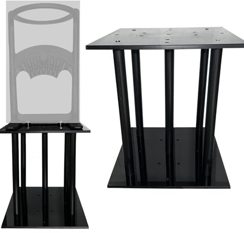 Keyfit Tools Anzündholzspalter Holzfäller (1) Holzspalterständer, strapazierfähig, 5-Bein-Knallbonbon, 35,6 cm hoch, vorgebohrte Löcher, 4 25,4 cm Schraubdübel, schlagfestes HDPE-Material, 907 kg