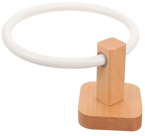 Artibetter Holz Handtuchring Badezimmer Handtuchhalter Küchenhandtuchhalter Geschirrtuchhalter Handtuchaufbewahrung Wandhalterung Für Badezimmer Und Küche