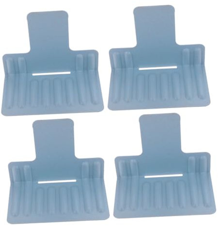 FUNOMOCYA 4pcs Fridge Layer Organiser Pp Material No Smell Easy Install Fridge Space Saver Freezer Drawer Divider