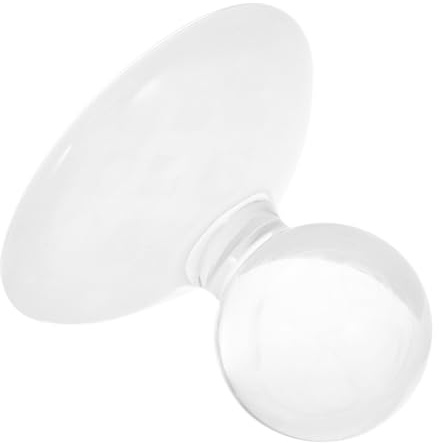 Muller de Laboratorio de Cristal, Compacto, Resistente | Agarre Seguro y Molienda Versátil, Uso en Farmacias y Laboratorio, Diseño Portátil de 1 Pieza