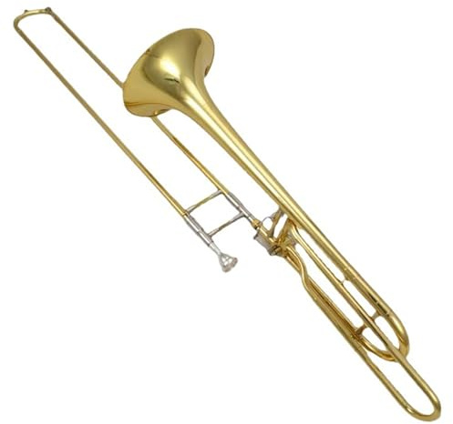 Posaune Musikinstrumente Tenor B Posaune Instrument Lackiert Gold Vernickelt