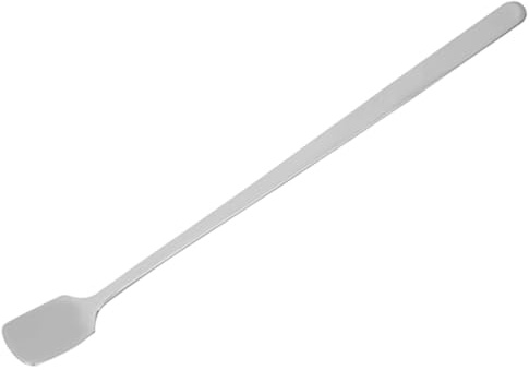 Cuillère à Mélanger Longue Multifonction Cuillere Longue à Barre en Acier Inoxydable pour la Fabrication de Bougies Mélanger les Boissons à thé (Square à la tête carrée de 17 cm)