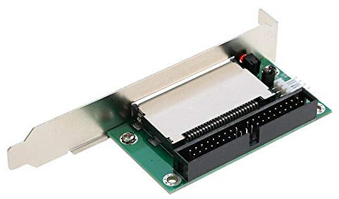 Carlgelrag 40-Pin Compact Flash Card A 3.5 Ide Converter Adattatore Pci Bracket Back Panel