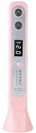 predolo Estadiómetro Digital para Medir La Altura con Pantalla LED. Medición Del Crecimiento Y La Altura, Rosa