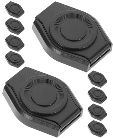 MOLUCKFU Caches Webcam Protection Anti-poussière et Confidentialité en Plastique Noirs Lot de 10 Installation Facile pour Objectifs de Caméra pour Usage Bureau et Domicile