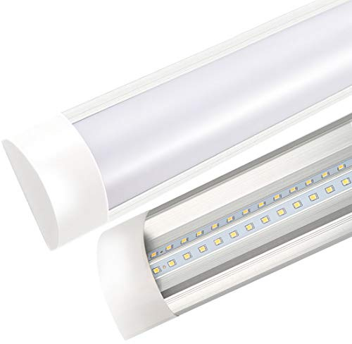1PC 40W Tubo LED Luci Lampada 120CM 6000K Tubo Fluorescente per Officina Garage Ufficio Supermercato Balcone Cucina