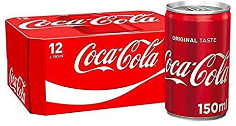 12 mini lattine di Coca-Cola (12 x 150 ml)