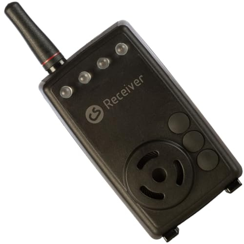 Carp Sounder CS Receiver - Funkempfänger für Bissanzeiger, Empfänger für Funkbissanzeiger, Bissanzeigerempfänger