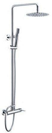 Colonne de douche monocommande avec pulvérisateur rond, Barre de douche Imex Milan BDM002