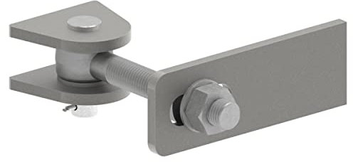 Fenau - Torband M20 verstellbar, mit Langlochlasche, Öffnungswinkel 180°, Gewinde feuerverzinkt, Bolzen aus V2A, Tragkraft: 125kg