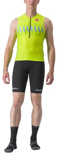 CASTELLI Herren Ride-Run Short Radhose, Schwarz, 3XL EU