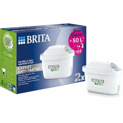 Pack De 2 Cartouches Maxtra Pro Expert Anti-tartre Pour Carafe - 1050428