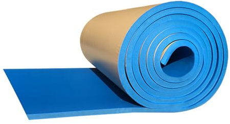 Placa de neopreno adhesiva, Aislante Térmico Acústico Insonorización Coche Papel Autoadhesivo (Thick:50mm/2,Blue)