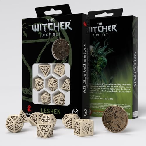 Q Workshop The Witcher Dice Set: Leshen - The Master of Crows (7)