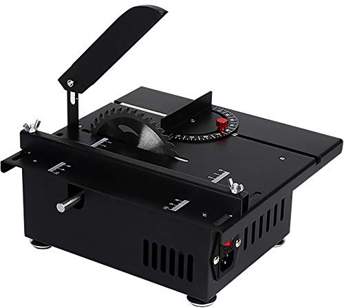 Banco da Lavoro Multifunzionale per Legno, Fresatrice da Tavolo da Lavoro Tavolo da Lavoro Multifunzione Sega da Banco a Micro-precisione da 1200 W, Utilizzata per Tagliare Decorazioni in Legno, PRO