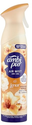 Air Mist Ambientador Orquidea Dorada Spray 185 Ml Personvård & hälsa