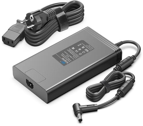 KFD 200W 20V 10A Ladegerät Netzteil für Asus TUF Dash F15 2022 FX517 ADP-240EB ROG Zephyrus S15 S17 M15 M16 G14 G15 G16 Flow X16 GV601 Gaming Laptop 200W DC20V Netzadapter Stromkabel