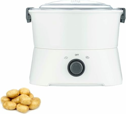 BGVYFXEZ Pelera Automática De Papa, Deshidratador Multifunción Eléctrico, Fácil De Usar para Frutas Y Verduras De Cocina